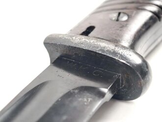 Seitengewehr M84/98 für K98 der Wehrmacht, getragenes Stück