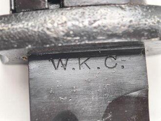 Seitengewehr M84/98 für K98 der Wehrmacht, getragenes Stück
