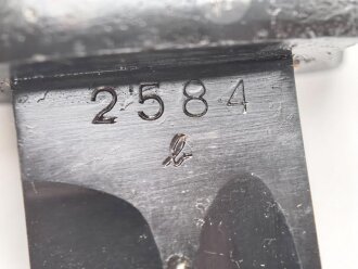 Seitengewehr M84/98 für K98 der Wehrmacht, getragenes Stück