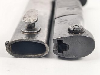 Seitengewehr M84/98 für K98 der Wehrmacht, getragenes Stück