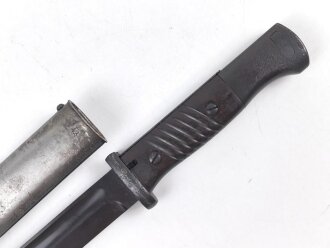 Seitengewehr M84/98 für K98 der Wehrmacht, getragenes Stück