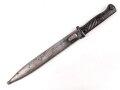 Seitengewehr M84/98 für K98 der Wehrmacht, getragenes Stück