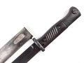 Seitengewehr M84/98 für K98 der Wehrmacht, getragenes Stück