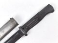 Seitengewehr M84/98 für K98 der Wehrmacht, getragenes Stück