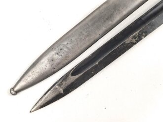 Seitengewehr M84/98 für K98 der Wehrmacht, getragenes Stück
