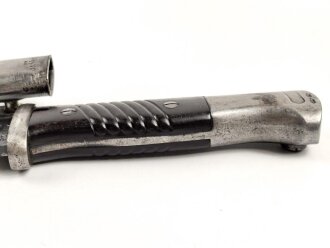 Seitengewehr M84/98 für K98 der Wehrmacht, getragenes Stück