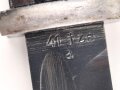 Seitengewehr M84/98 für K98 der Wehrmacht, getragenes Stück
