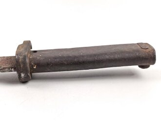 1.Weltkrieg, Ersatzseitengewehr , ungereinigtes Stück