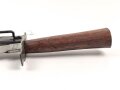 Frankreich 2.Weltkrieg Kampfmesser, Hersteller " S.G.C.C" Unter deutscher Besatzung Hergestellt und so an Deutsche Soldaten unter anderem in Norwegen ausgegeben. Guter Gesamtzustand
