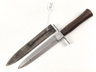 Frankreich 2.Weltkrieg Kampfmesser, Hersteller "...