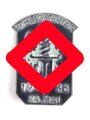 Blechabzeichen "Schlagetertag 1936"