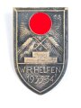 Buntmetallabzeichen " Wir helfen 1933-34"