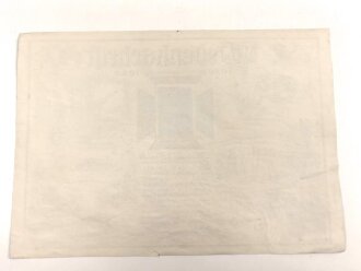 Deutschland nach 1945, Erinnerungsblatt für einen am 5.10.44 im Raum Riga Gefallenen Gefreiten. Maße 31 x 44cm