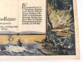 Deutschland nach 1945, Kriegs Chronik für einen Obergefreiten. Maße 31 x 44cm