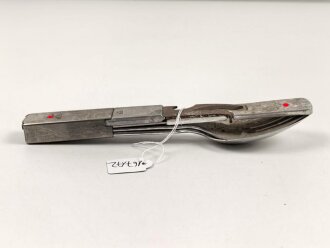 Vierteiliges Besteck Wehrmacht, zusammengehörig,...