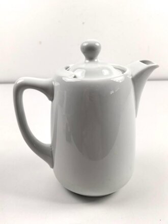 Luftwaffe, Kantinenporzellan große Kaffeekanne, Höhe 29cm, Hersteller Felda Rhön Stadtlengsfeld 1936. Gebraucht