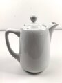 Luftwaffe, Kantinenporzellan große Kaffeekanne, Höhe 29cm, Hersteller Felda Rhön Stadtlengsfeld 1936. Gebraucht