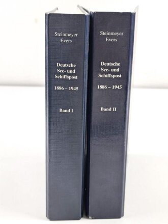 Steinmeyer/Evers, " Deutsche See- und Schiffspost 1886-1945" Band I und II, jeweils gebraucht