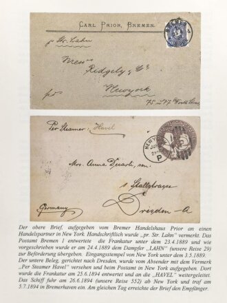 Steinmeyer/Evers, " Deutsche See- und Schiffspost 1886-1945" Band I und II, jeweils gebraucht