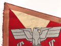 Kraftfahrzeugstander für ein Fahrzeug der Gauleitung der NSDAP. Alterspuren, Maße 23,5 x 32,5cm
