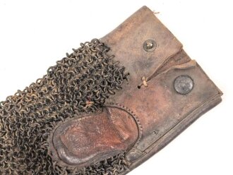 Frankreich 1.Weltkrieg, Laufwechselhandschuh für Hotchkiss Maschinengewehr.