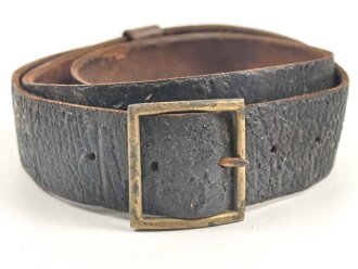 Eindornkoppel schwarzes Lackleder, Höhe 40mm,...
