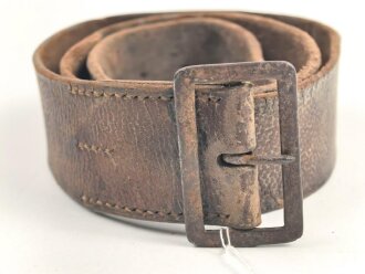 Eindornkoppel ungeschwarzes Leder, Höhe 40mm,...