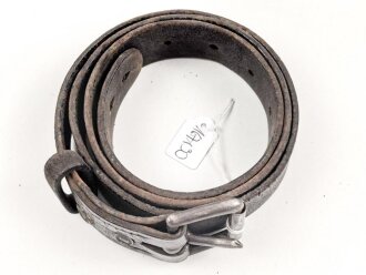 Eindornkoppel schwarzes Leder, Höhe 27mm,...