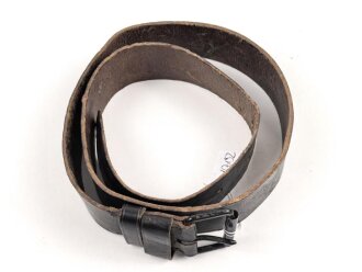 Eindornkoppel schwarzes Leder, Höhe 46mm,...