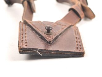 Koppelschuh für ein " Sam Browne belt" für berittene .  Britisch ?
