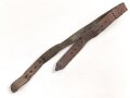 Lederriemen braun,  Breite knapp 2,5cm, Länge etwa 67cm
