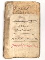 1. Weltkrieg, Soldbuch Duplikat und Entlassungsschein eines Angehörigen im Landwehr Fußartillerie  Battl. 51.