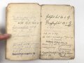 1. Weltkrieg, Soldbuch Duplikat und Entlassungsschein eines Angehörigen im Landwehr Fußartillerie  Battl. 51.