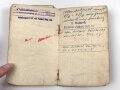1. Weltkrieg, Soldbuch Duplikat und Entlassungsschein eines Angehörigen im Landwehr Fußartillerie  Battl. 51.