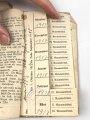 1. Weltkrieg, Soldbuch Duplikat und Entlassungsschein eines Angehörigen im Landwehr Fußartillerie  Battl. 51.