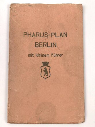 "Pharus Plan Berlin mit kleinem Führer"...