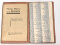 "Pharus Plan Berlin mit kleinem Führer" datiert 1941, Maße: 21x15cm