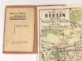 "Pharus Plan Berlin mit kleinem Führer" datiert 1941, Maße: 21x15cm