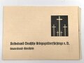 Volksbund Deutsche Kriegsgräberfürsorge e.V., Gauverband Oberrhein, Mitgliedsausweis, ausgestellt 1942