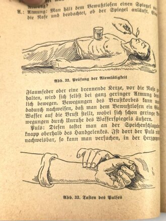 "Richtig helfen bei Unfällen und plötzlichen Erkrankungen" 97 Seiten, DIN A5, gebraucht
