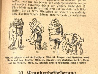 "Richtig helfen bei Unfällen und plötzlichen Erkrankungen" 97 Seiten, DIN A5, gebraucht