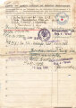 "Ausweis für Fliegergeschädigte" datiert 1944, DIN A5, geklebt