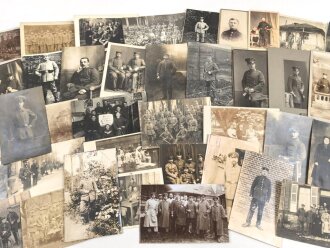 Kaiserreich und 1. Weltkrieg, 50 originale Fotos, meist...
