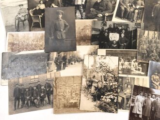 Kaiserreich und 1. Weltkrieg, 50 originale Fotos, meist im Ansichtskartenformat