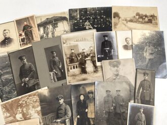 Kaiserreich und 1. Weltkrieg, 50 originale Fotos, meist im Ansichtskartenformat