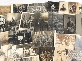 Kaiserreich und 1. Weltkrieg, 50 originale Fotos, meist im Ansichtskartenformat