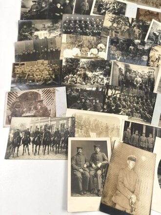 Kaiserreich und 1. Weltkrieg, 50 originale Fotos, meist im Ansichtskartenformat