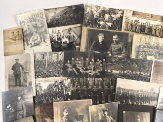 Kaiserreich und 1. Weltkrieg, 50 originale Fotos, meist...
