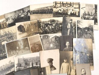 Kaiserreich und 1. Weltkrieg, 50 originale Fotos, meist im Ansichtskartenformat