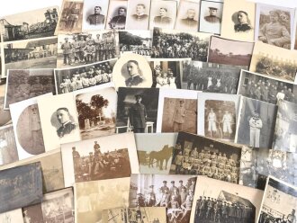 Kaiserreich und 1. Weltkrieg, 50 originale Fotos, meist im Ansichtskartenformat
